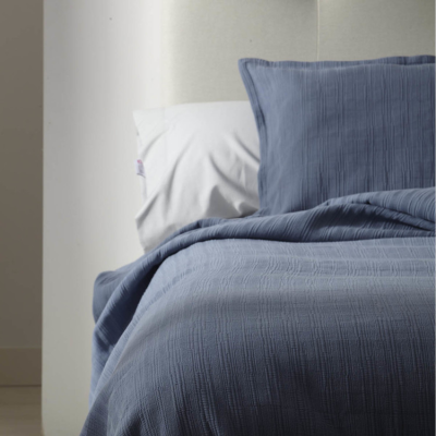 Colcha 100% alg. 003-AZUL